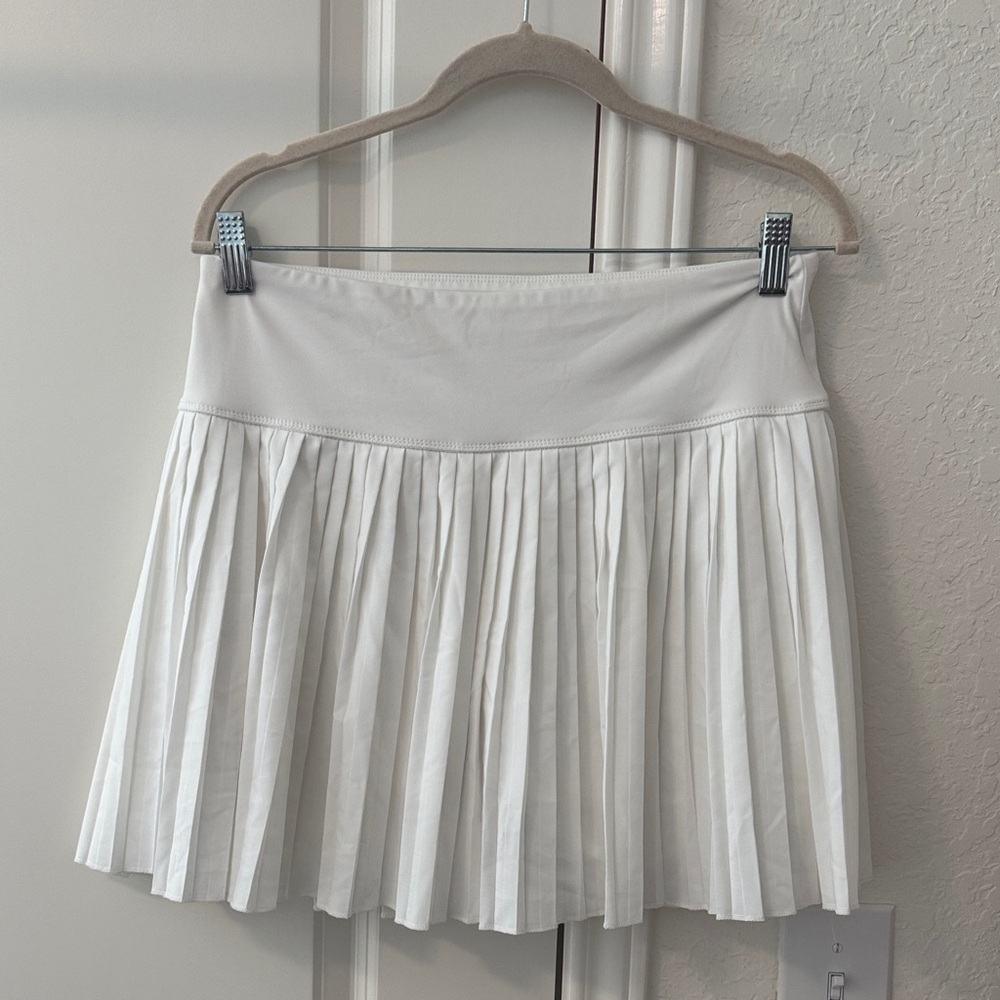 Gap White Pleated Mini Skort - image 1